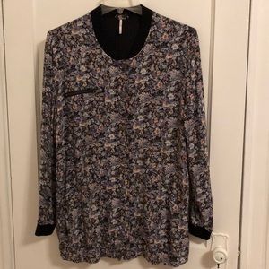 Free People floral jacket